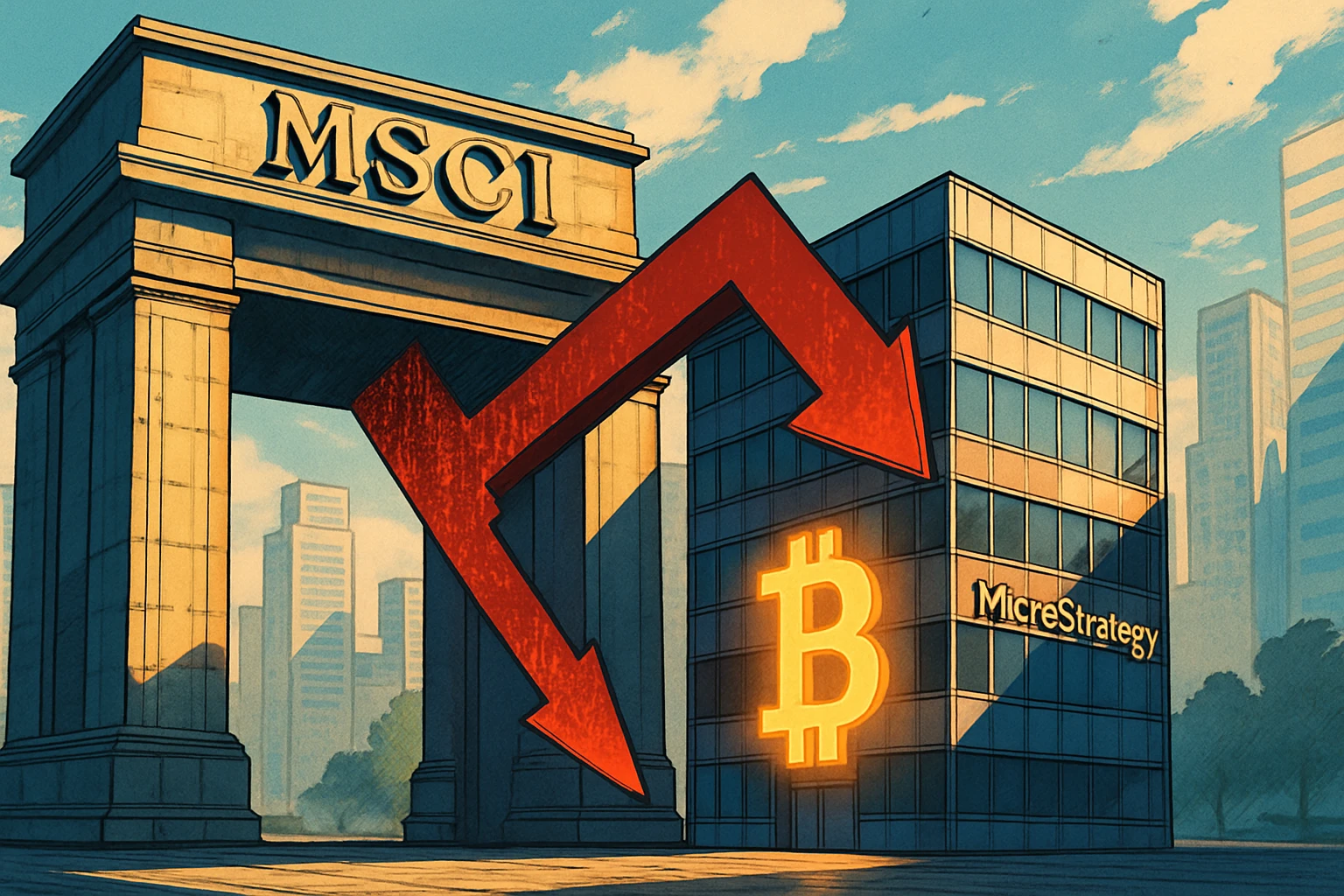 Si MSCI bloque « plus de la moitié des sociétés de capitalisation boursière de DAT », cela déclenchera-t-il une vente de plus de 10 milliards de dollars ?