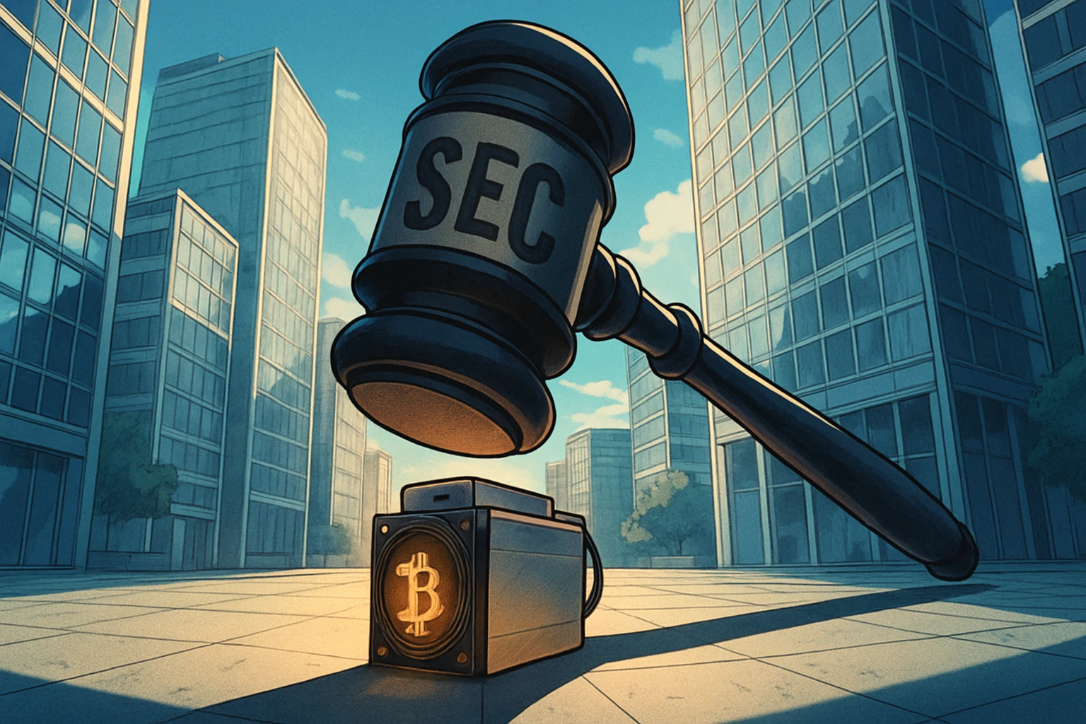Lourd! La SEC américaine classe l'exploitation minière de Bitcoin dans le champ d'application des lois sur les valeurs mobilières et poursuit la société minière VBit pour fraude de 95,6 millions de mg.